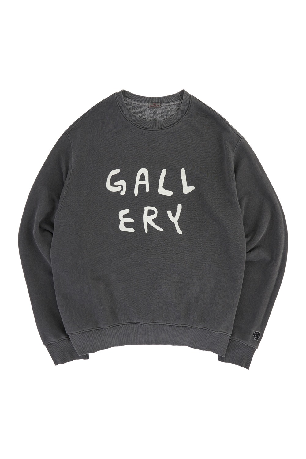 Gallery Logo Graphic Sweat Shirt - Charcoal Grey