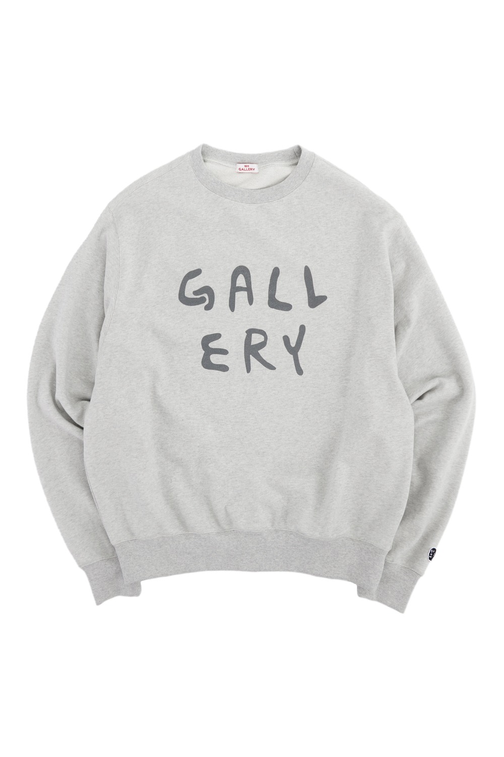 Gallery Logo Graphic Sweatshirt - Light Grey
